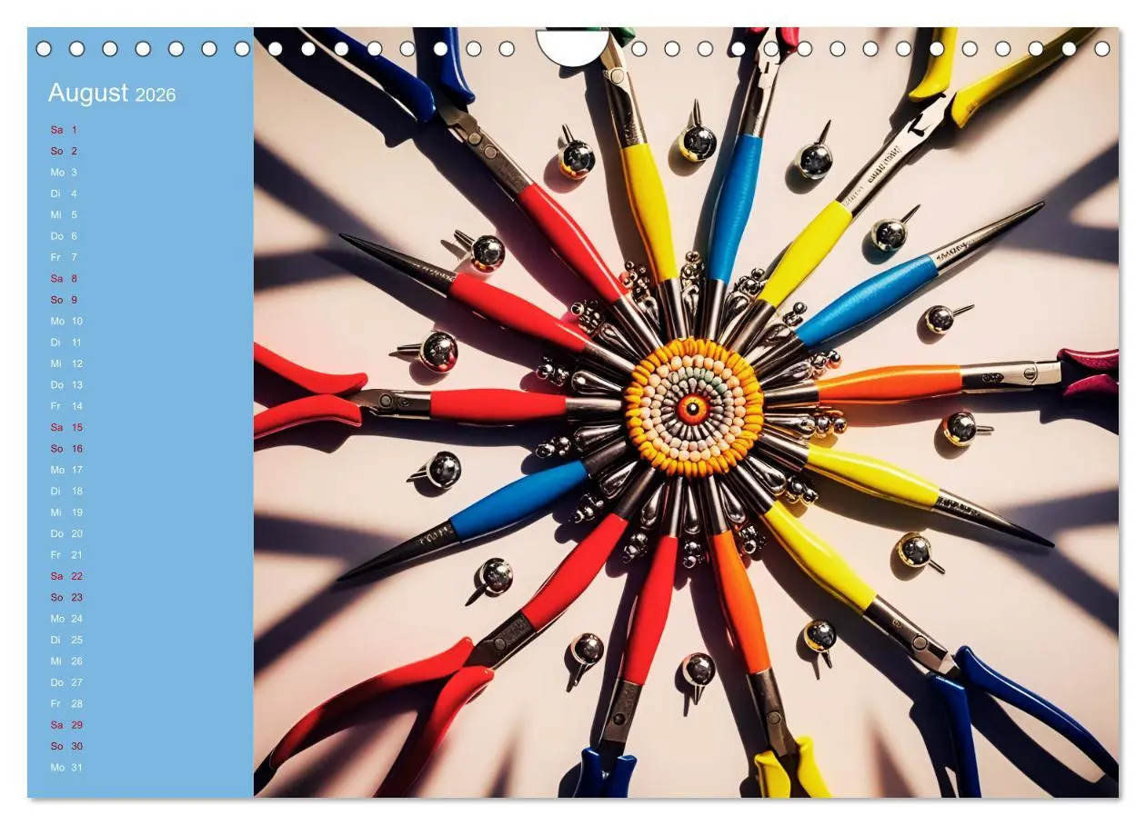 Bild: 9783457303849 | Werkzeug-Magie (Wandkalender 2026 DIN A4 quer), CALVENDO...