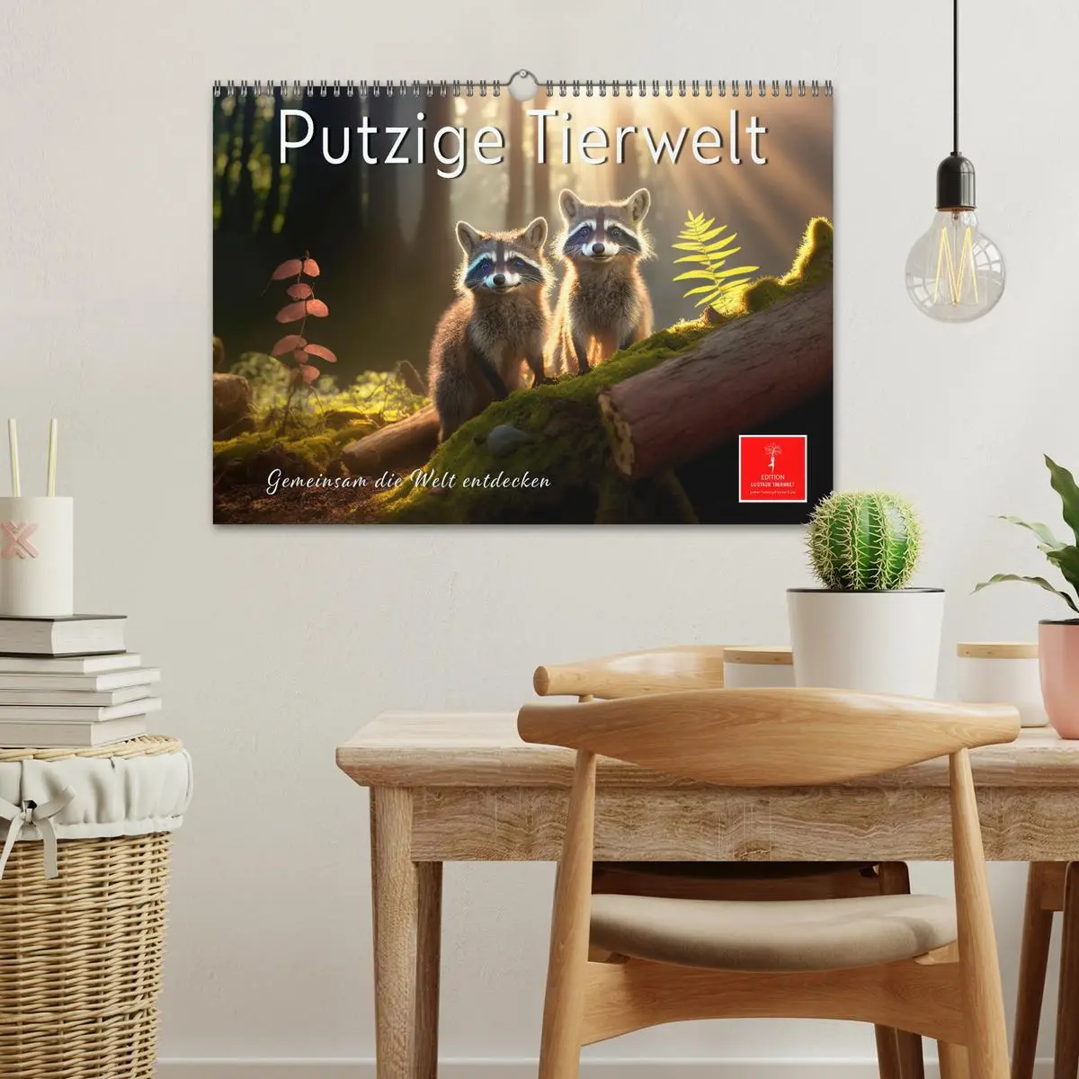 Bild: 9783457543849 | Putzige Tierwelt - gemeinsam die Welt entdecken (Wandkalender 2026...