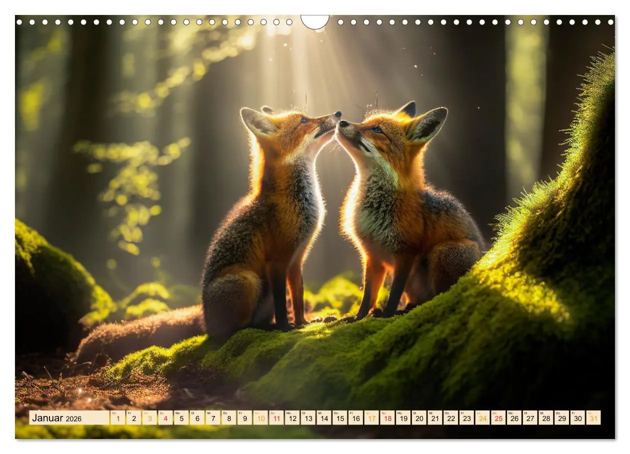 Bild: 9783457543849 | Putzige Tierwelt - gemeinsam die Welt entdecken (Wandkalender 2026...