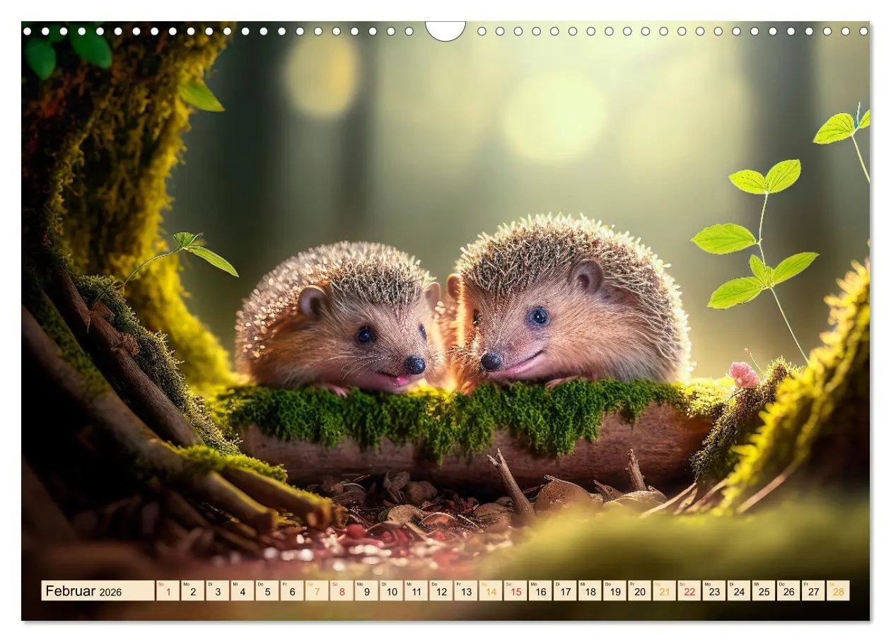 Bild: 9783457543849 | Putzige Tierwelt - gemeinsam die Welt entdecken (Wandkalender 2026...