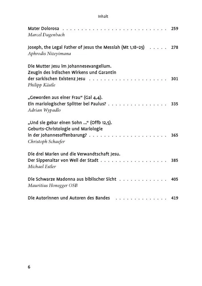 Bild: 9783460033849 | "Der Name der Jungfrau war Maria" (Lk 1,27) | Hans-Ulrich Weidemann