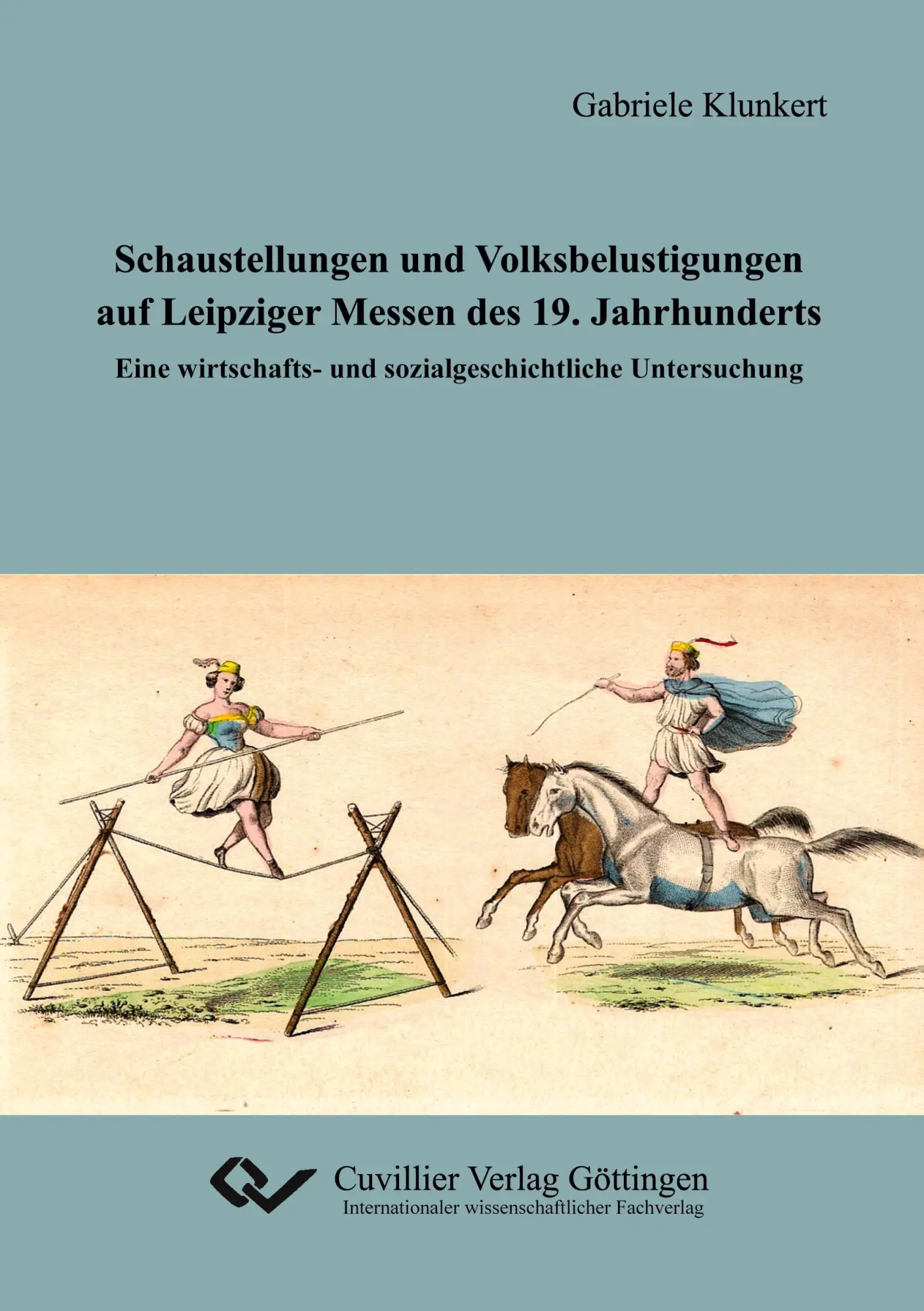 Cover: 9783869553849 | Schaustellungen und Volksbelustigungen auf Leipziger Messen des 19....
