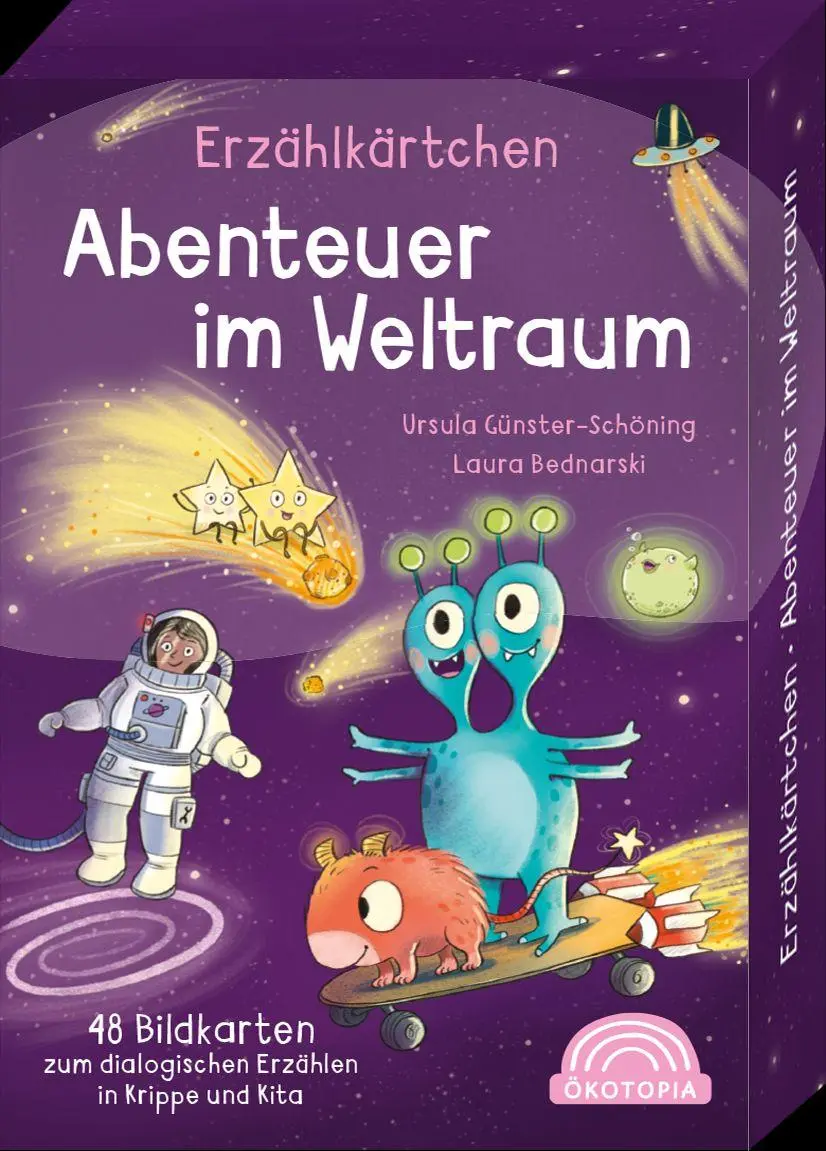 Cover: 9783960463849 | Erzählkärtchen: Abenteuer im Weltraum | Ursula Günster-Schöning | Buch