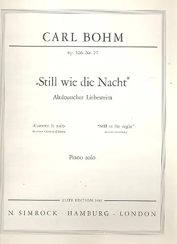 Still as the Night op. 326-27