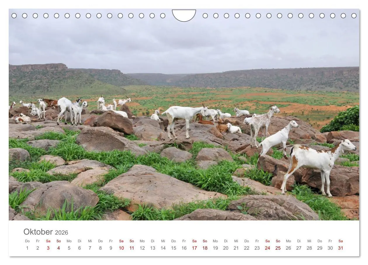Bild: 9783457913949 | Mali - Dogonland - Weltkultur- und Weltnaturerbe (Wandkalender 2026...