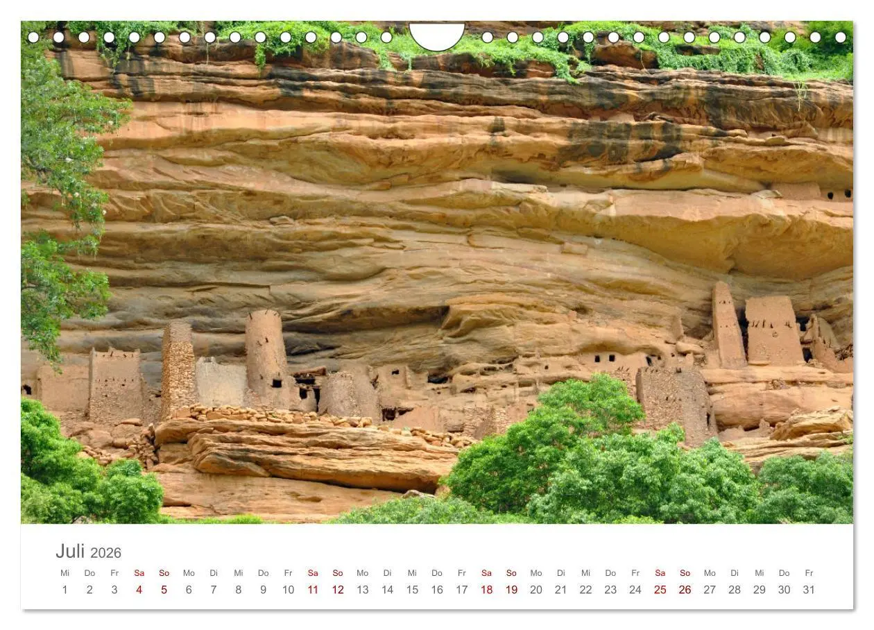 Bild: 9783457913949 | Mali - Dogonland - Weltkultur- und Weltnaturerbe (Wandkalender 2026...
