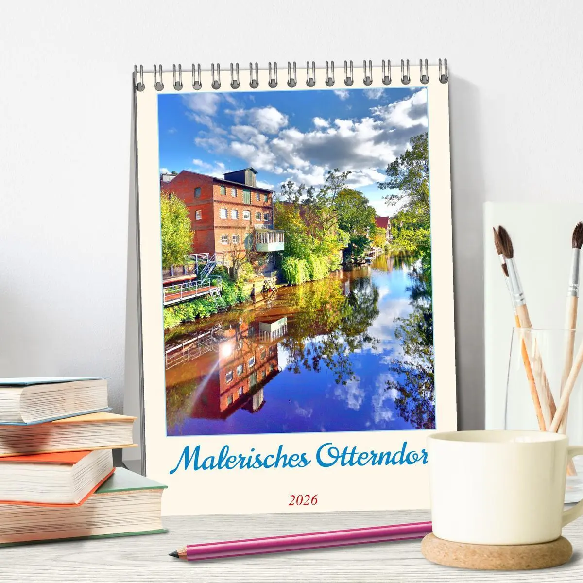 Bild: 9783516243949 | Malerisches Otterndorf (Tischkalender 2026 DIN A5 hoch), CALVENDO...