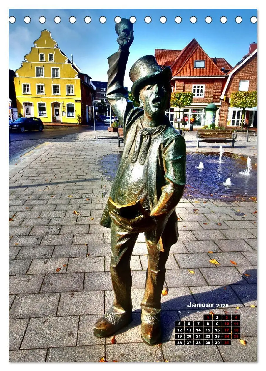 Bild: 9783516243949 | Malerisches Otterndorf (Tischkalender 2026 DIN A5 hoch), CALVENDO...