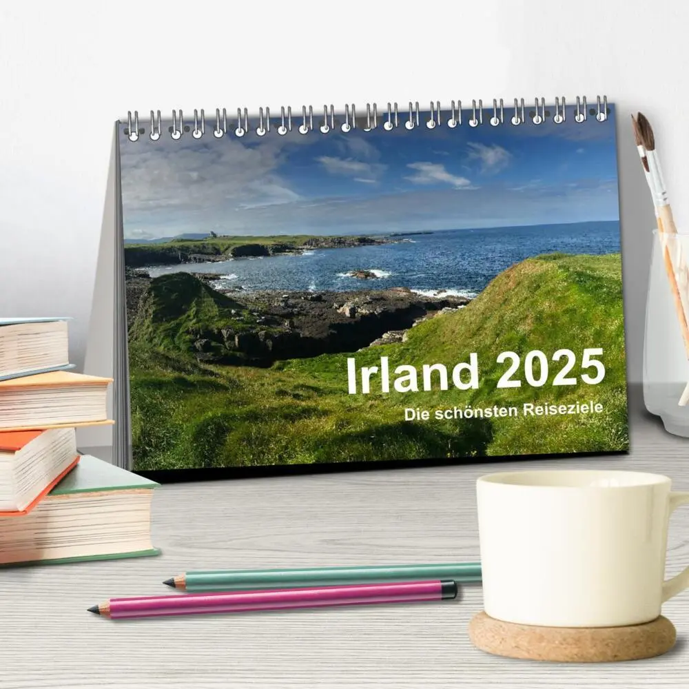 Bild: 9783435334049 | Irland 2025 - Die schönsten Reiseziele (Tischkalender 2025 DIN A5...