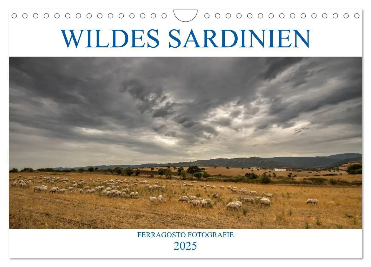 Cover: 9783435404049 | Wildes Sardinien 2025 (Wandkalender 2025 DIN A4 quer), CALVENDO...