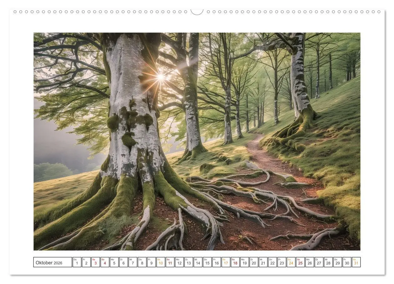 Bild: 9783457424049 | Mystische Wege (Wandkalender 2026 DIN A2 quer), CALVENDO...