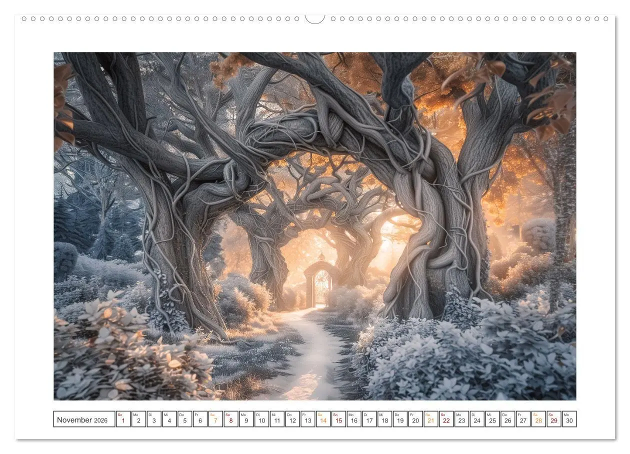 Bild: 9783457424049 | Mystische Wege (Wandkalender 2026 DIN A2 quer), CALVENDO...