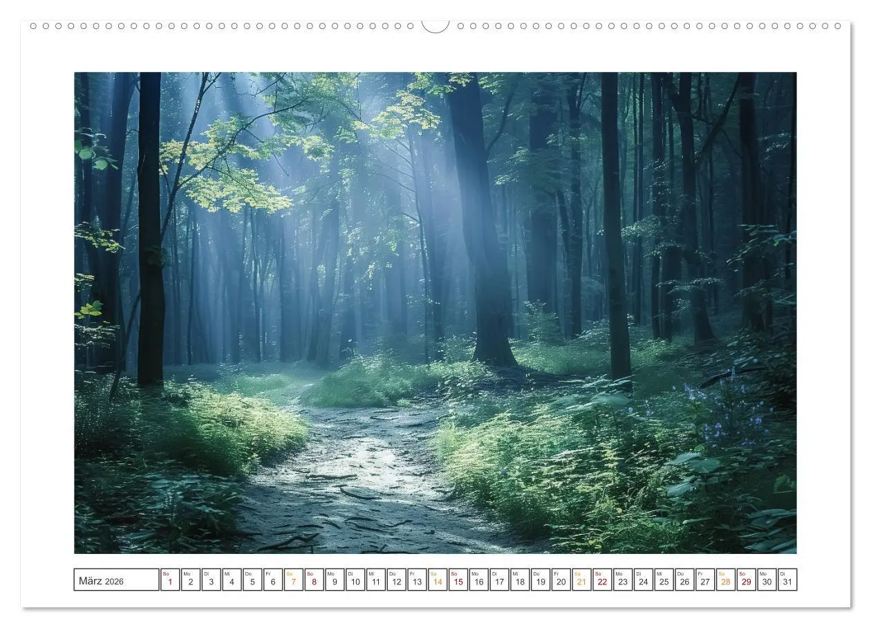 Bild: 9783457424049 | Mystische Wege (Wandkalender 2026 DIN A2 quer), CALVENDO...