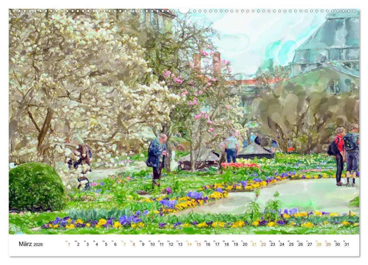 Bild: 9783457734049 | München - Bayerns Landeshauptstadt in Aquarellfarben (Wandkalender...