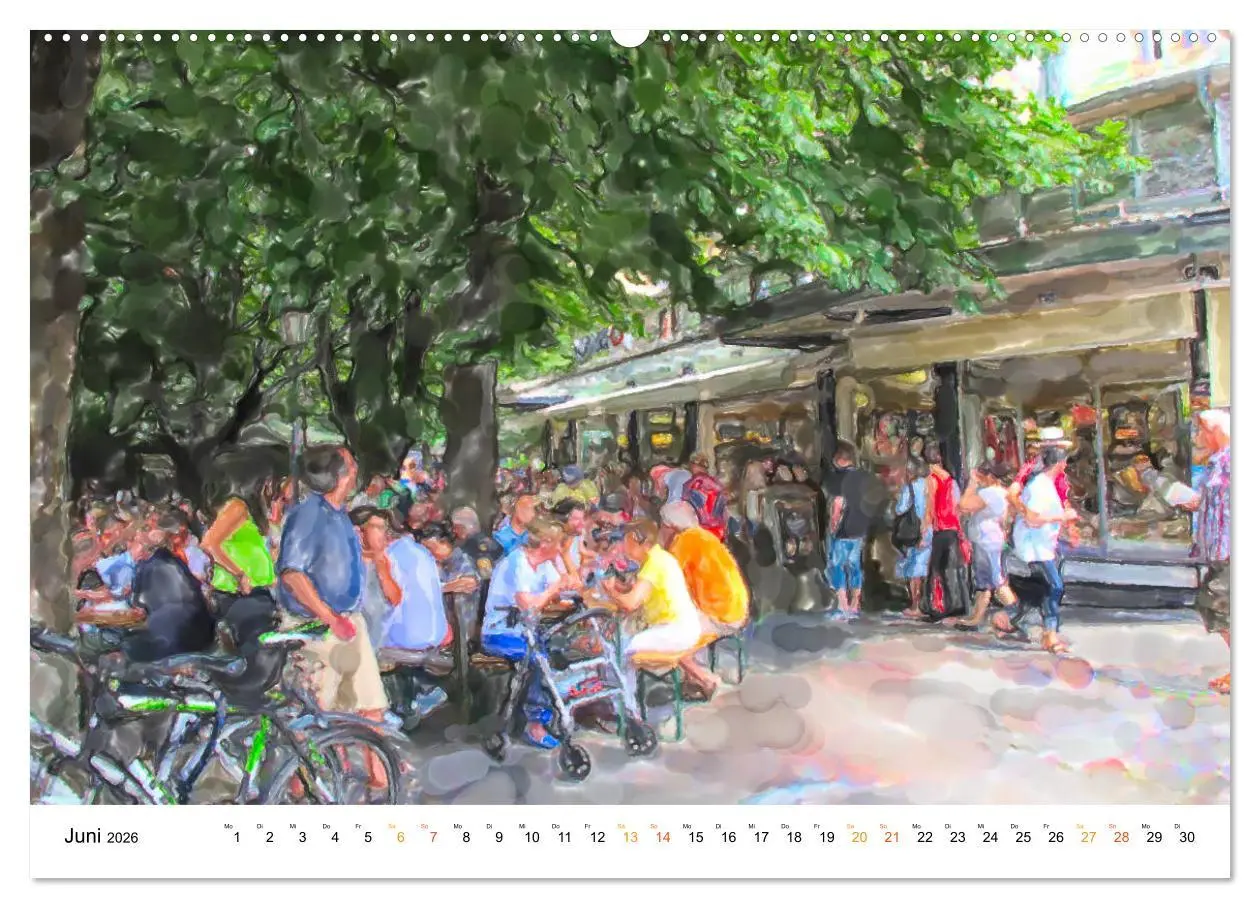 Bild: 9783457734049 | München - Bayerns Landeshauptstadt in Aquarellfarben (Wandkalender...