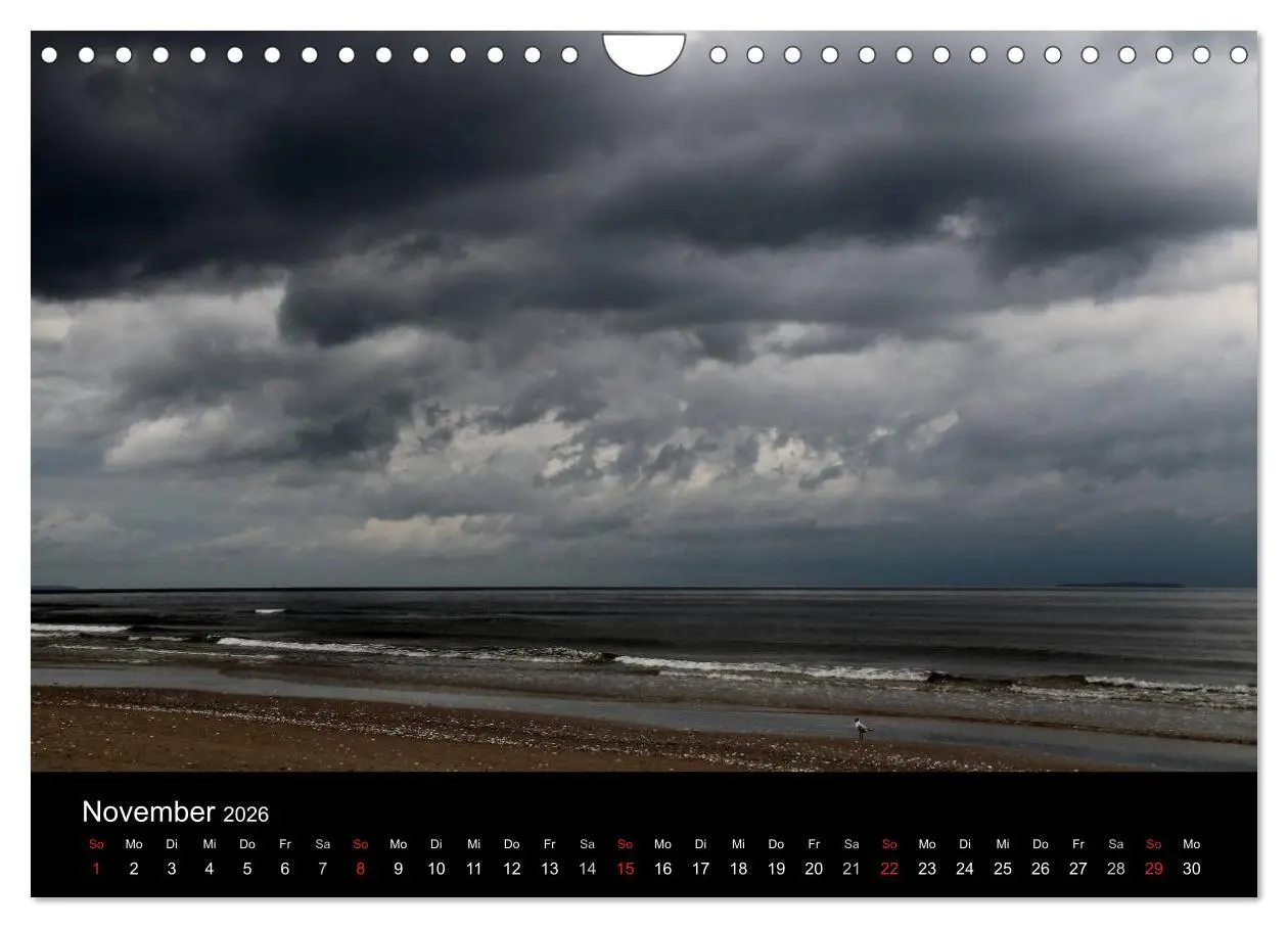 Bild: 9783516204049 | Usedom 2026 (Wandkalender 2026 DIN A4 quer), CALVENDO Monatskalender