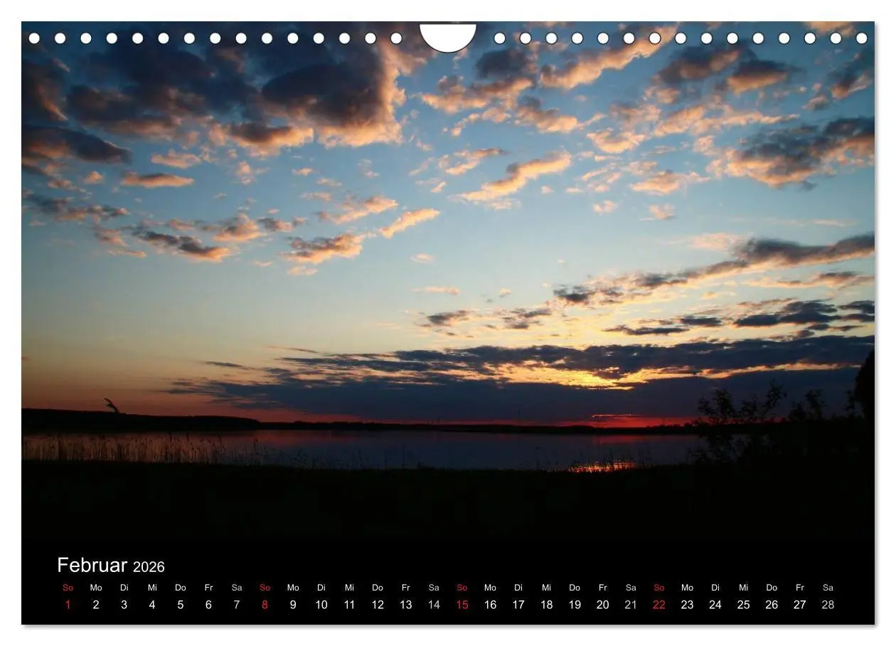 Bild: 9783516204049 | Usedom 2026 (Wandkalender 2026 DIN A4 quer), CALVENDO Monatskalender