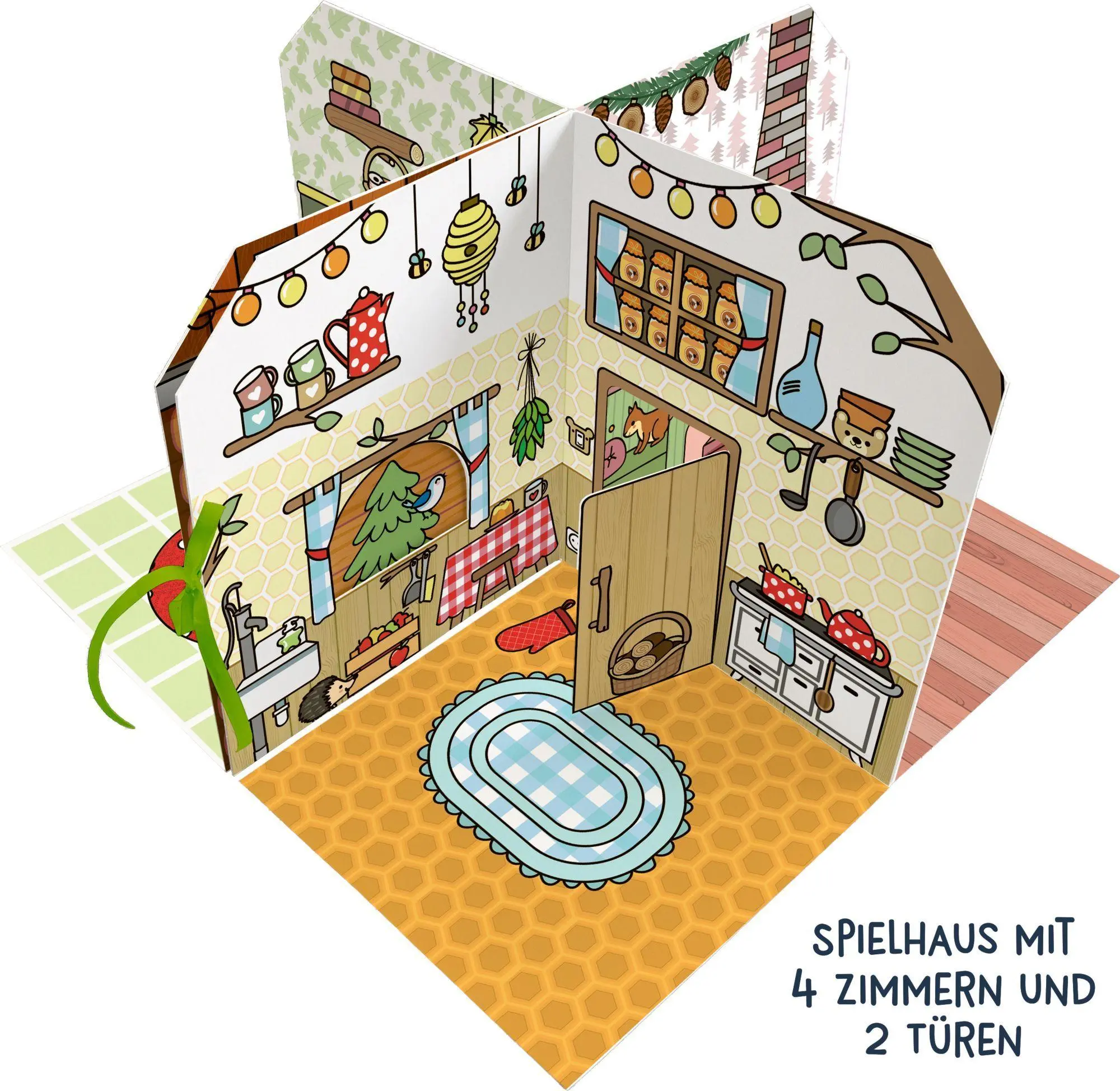 Bild: 9783649654049 | Cozy Stickerhaus | Kleiner Bär | Carmen Eisendle | Buch | 8 S. | 2026