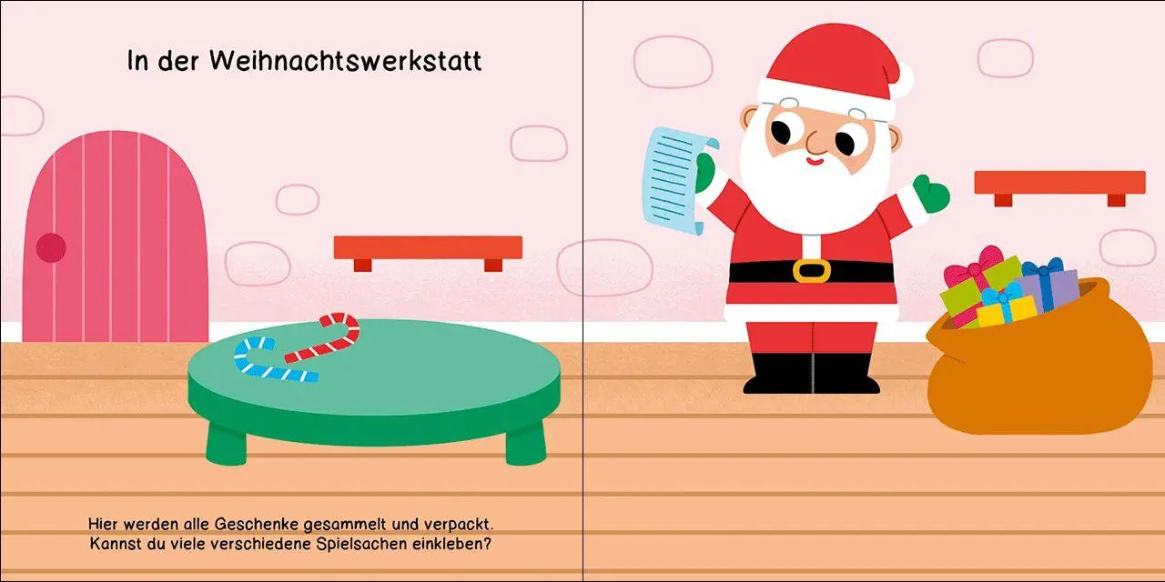 Bild: 9783743224049 | Stickerspaß für kleine Hände - Weihnachten | Anna Lena Grünhäuser