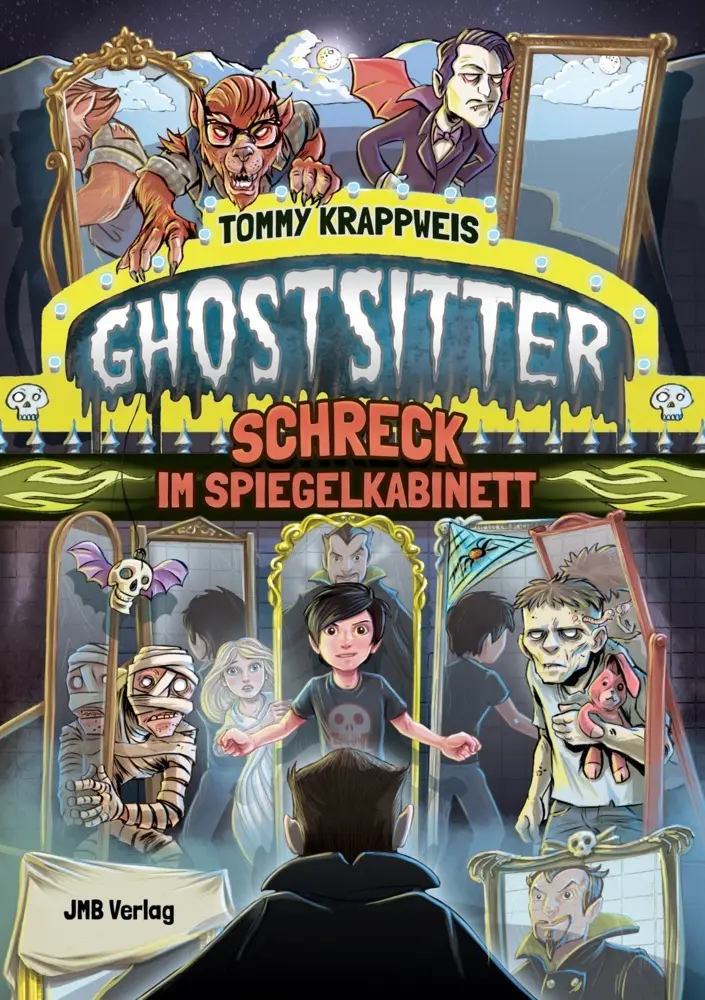 Cover: 9783959454049 | Ghostsitter | Band 4: Schreck im Spiegelkabinett | Tommy Krappweis