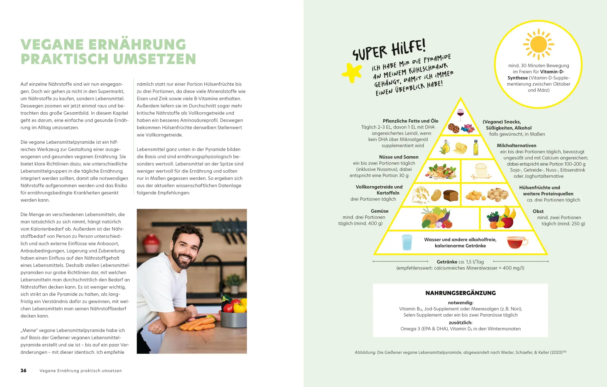 Bild: 9783965844049 | 30-Tage-Vegan-Challenge | Motiviert ins vegane Leben starten | Seitle