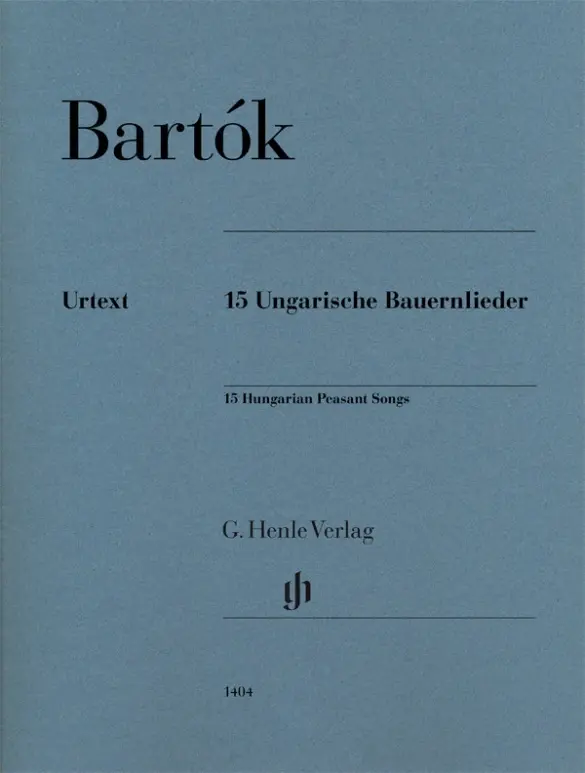 Cover: 9790201814049 | Béla Bartók - 15 Ungarische Bauernlieder | László Somfai | Taschenbuch