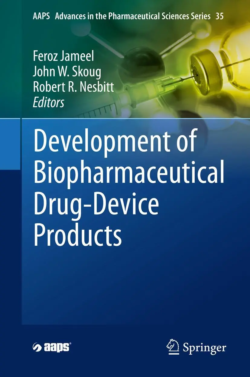 Cover: 9783030314149 | Development of Biopharmaceutical Drug-Device Products | Jameel (u. a.)