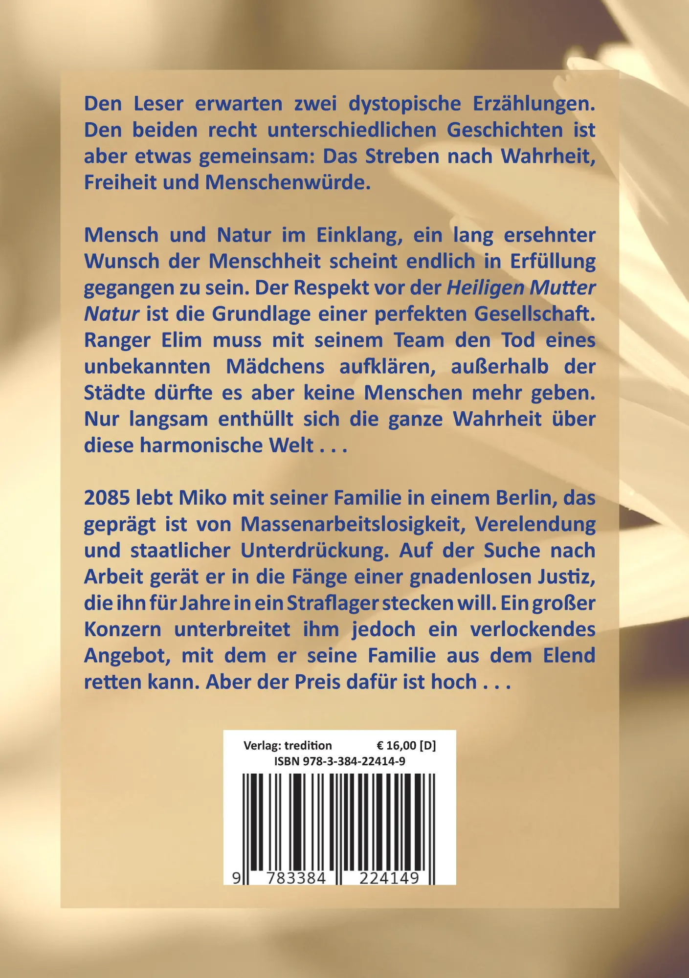 Rückseite: 9783384224149 | Perfekte Harmonie &amp; Roter Sand | Steffen Brabetz | Taschenbuch | 2024