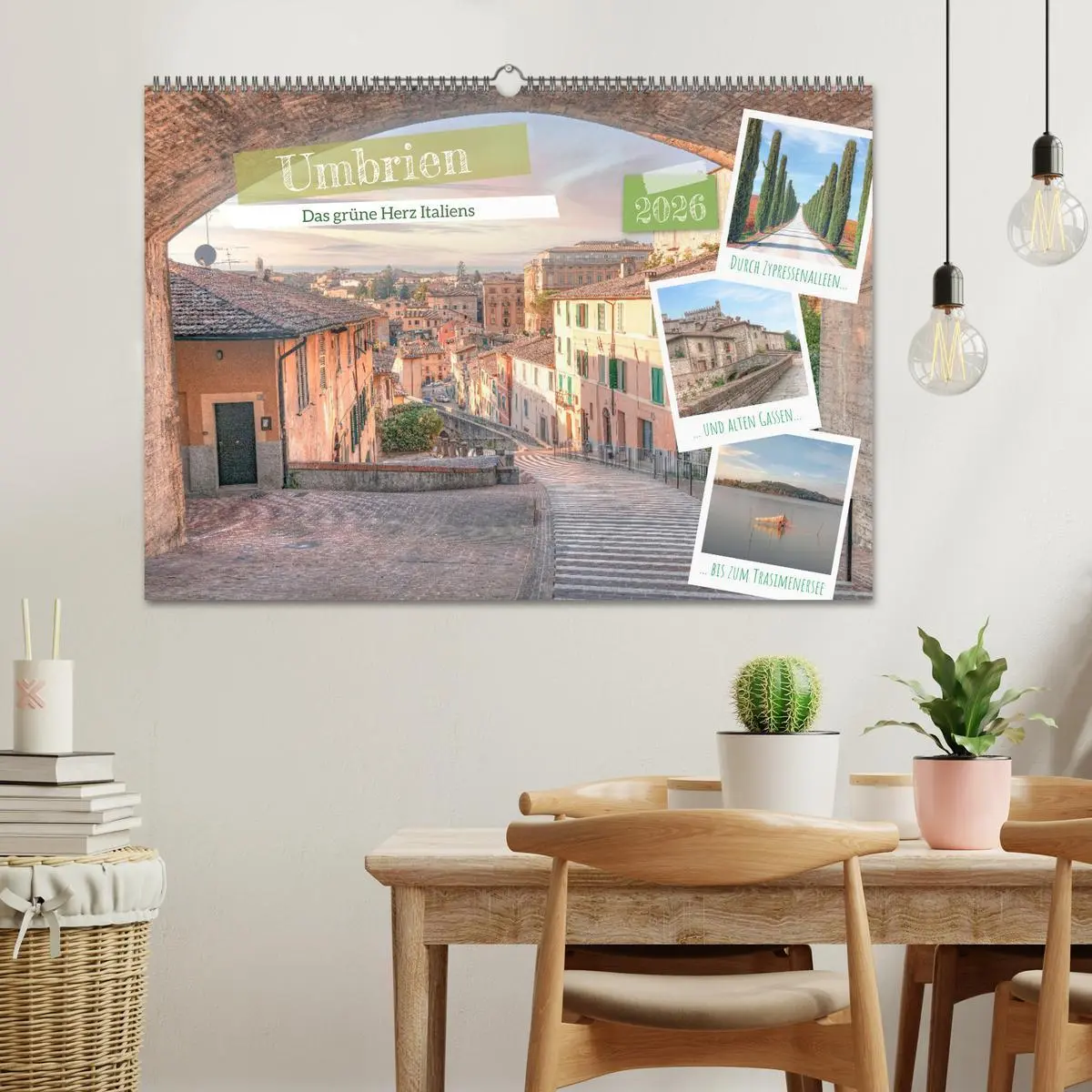 Bild: 9783457584149 | Umbrien - Das grüne Herz Italiens (Wandkalender 2026 DIN A2 quer),...