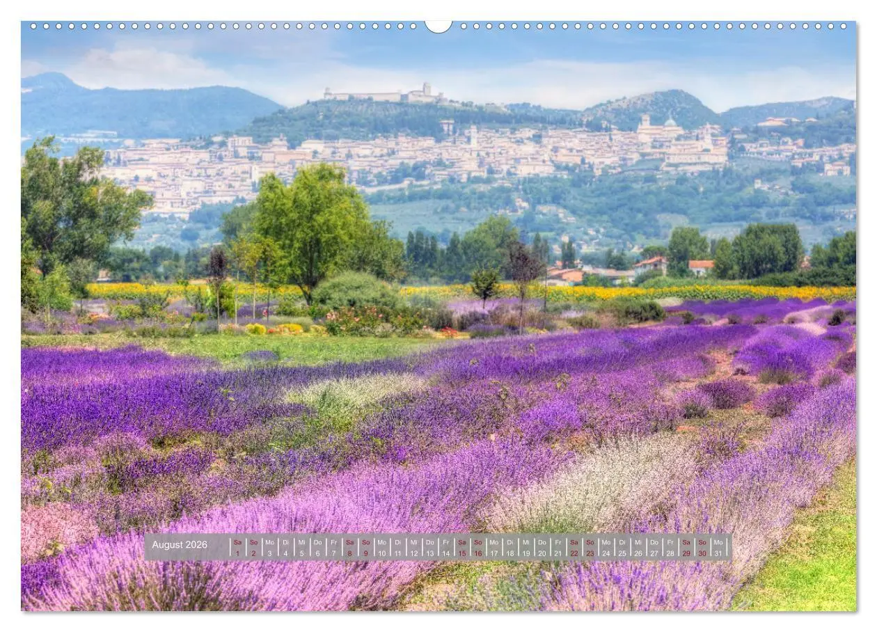 Bild: 9783457584149 | Umbrien - Das grüne Herz Italiens (Wandkalender 2026 DIN A2 quer),...