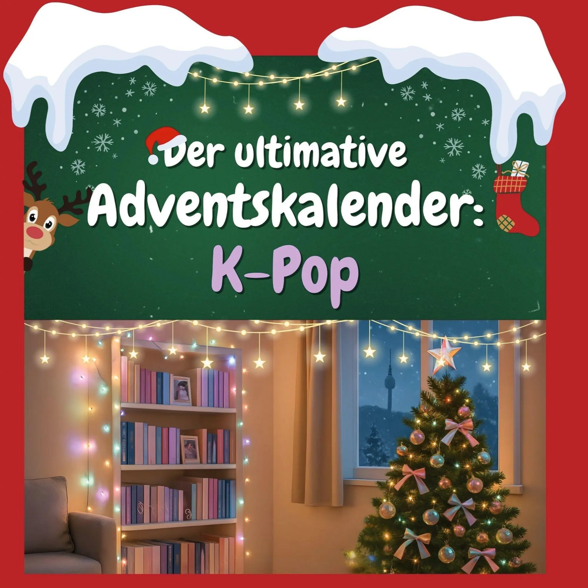 Cover: 9783695324149 | Der ultimative Adventskalender: K-Pop | Leon Hoffmann | Taschenbuch