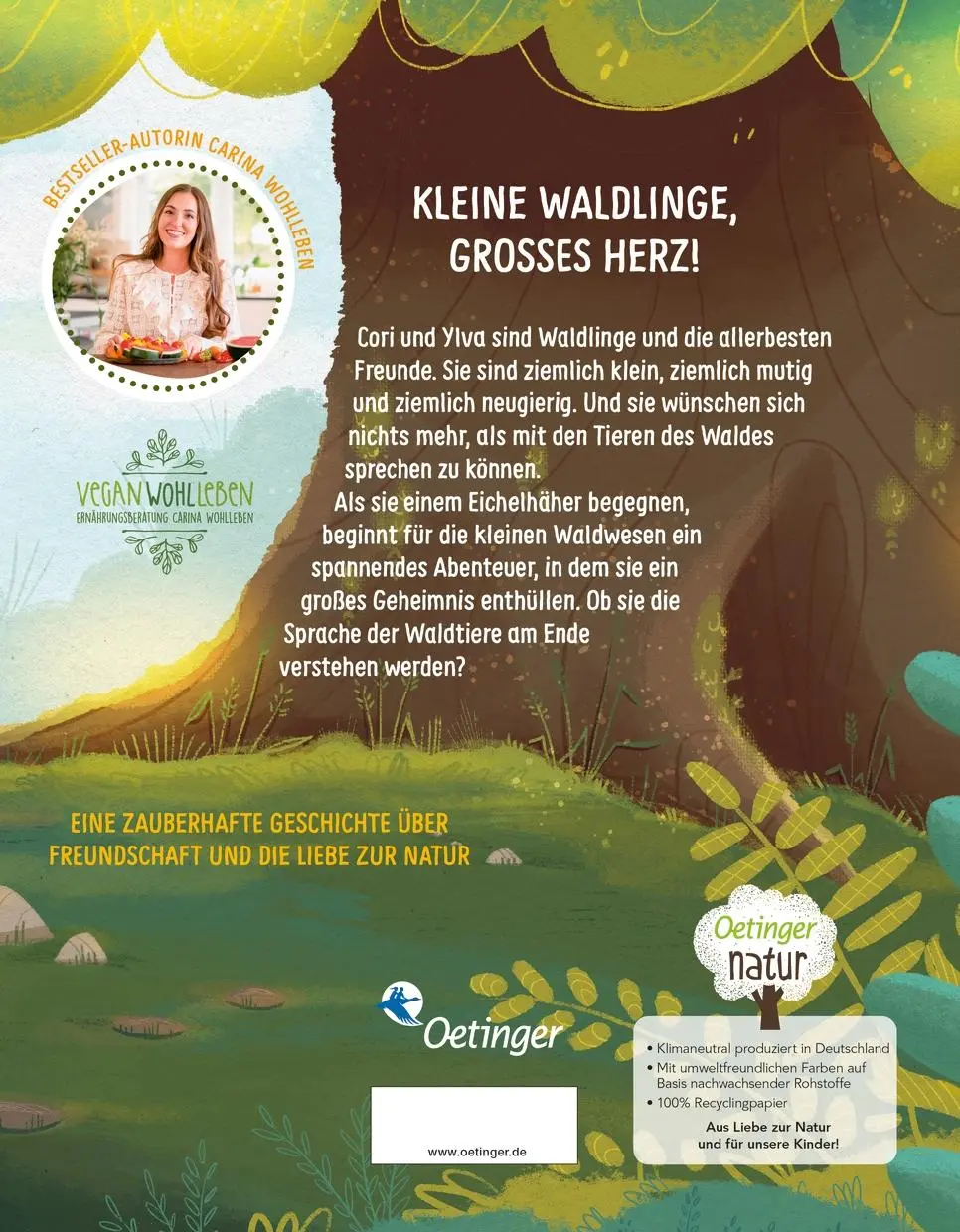 Rückseite: 9783751204149 | Die Waldlinge und die geheime Sprache der Tiere | Carina Wohlleben