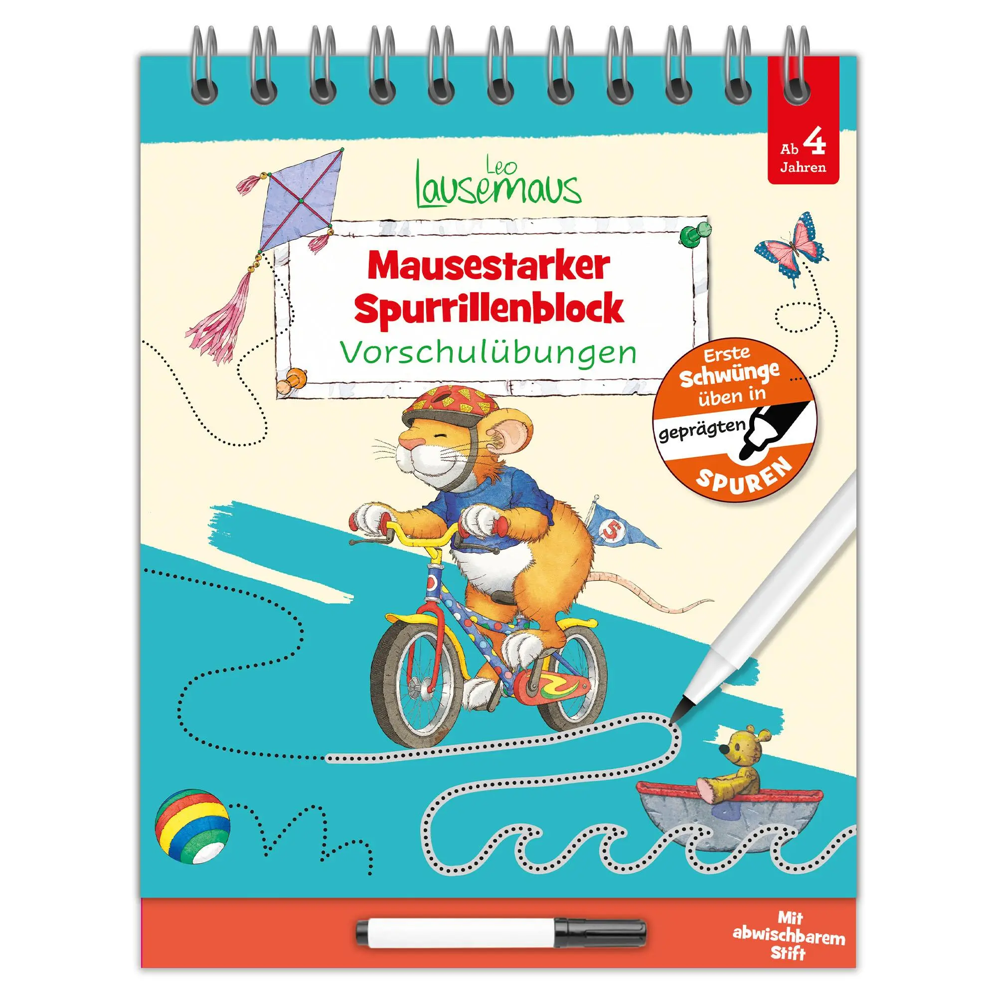 Cover: 9783963474149 | Leo Lausemaus - Mausestarker Spurrillenblock - Vorschulübungen | Buch