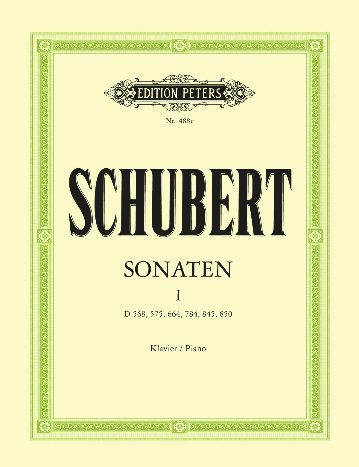 Cover: 9790014004149 | Piano Sonatas | D568, 575, 664, 784, 845, 850 | Franz Schubert | Buch