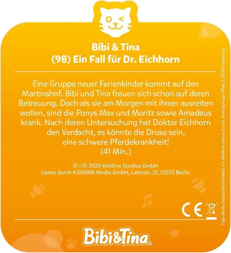 Bild: 4260535484249 | tigercard - Bibi &amp; Tina - Ein Fall für Dr. Eichhorn | Deutsch | 2021