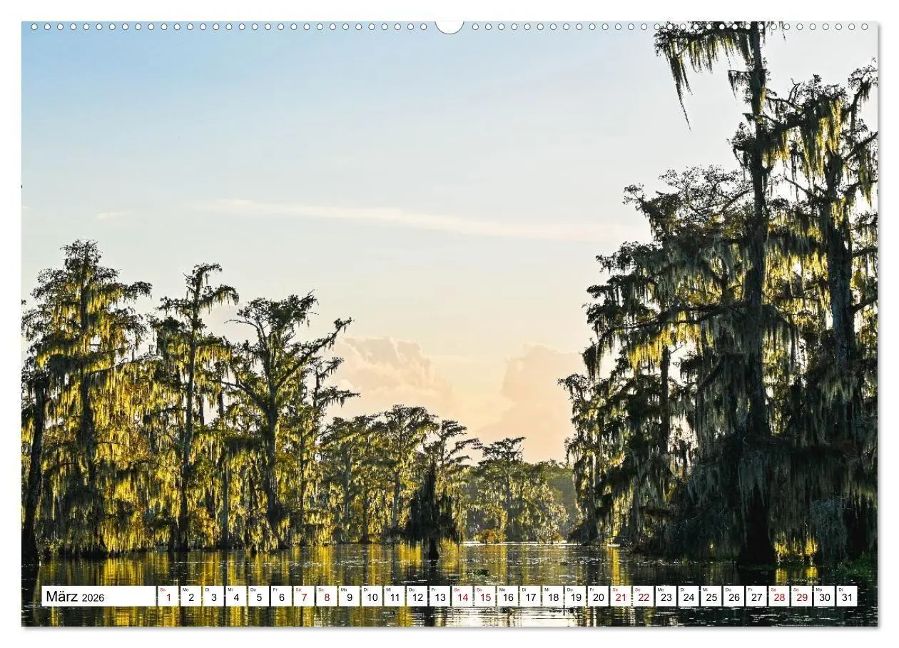Bild: 9783516734249 | Louisiana - Sümpfe und Plantagenhäuser (Wandkalender 2026 DIN A2...