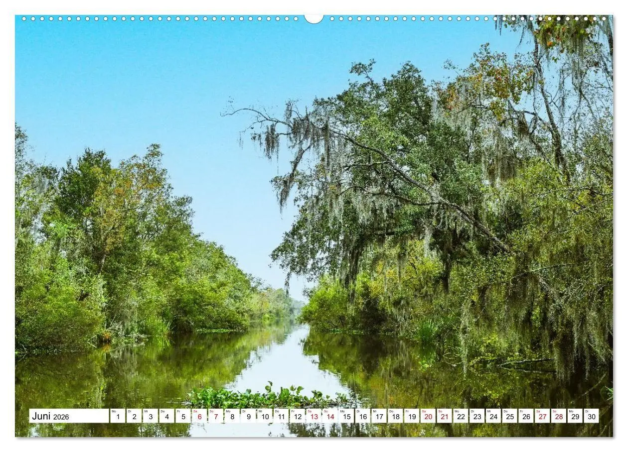 Bild: 9783516734249 | Louisiana - Sümpfe und Plantagenhäuser (Wandkalender 2026 DIN A2...