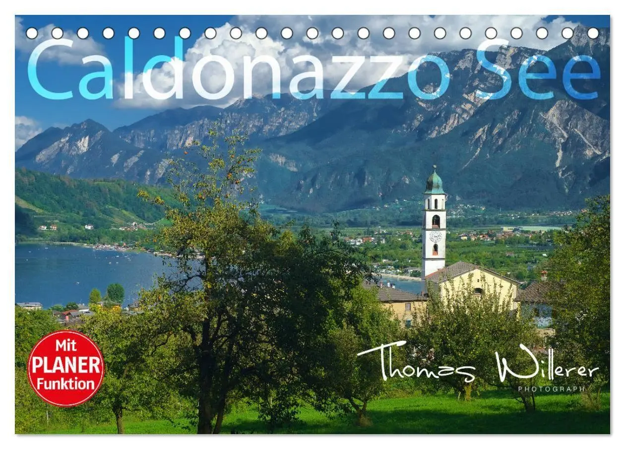 Cover: 9783569684249 | Caldonazzo See (Tischkalender 2027 DIN A5 quer), CALVENDO...
