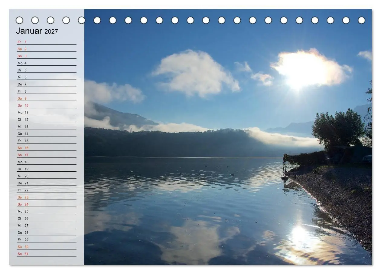 Bild: 9783569684249 | Caldonazzo See (Tischkalender 2027 DIN A5 quer), CALVENDO...