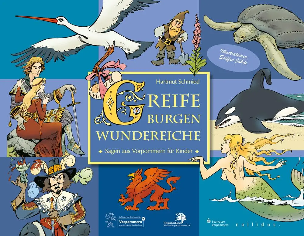 Cover: 9783949534249 | Greife, Burgen, Wundereiche | Sagen aus Vorpommern für Kinder | Buch