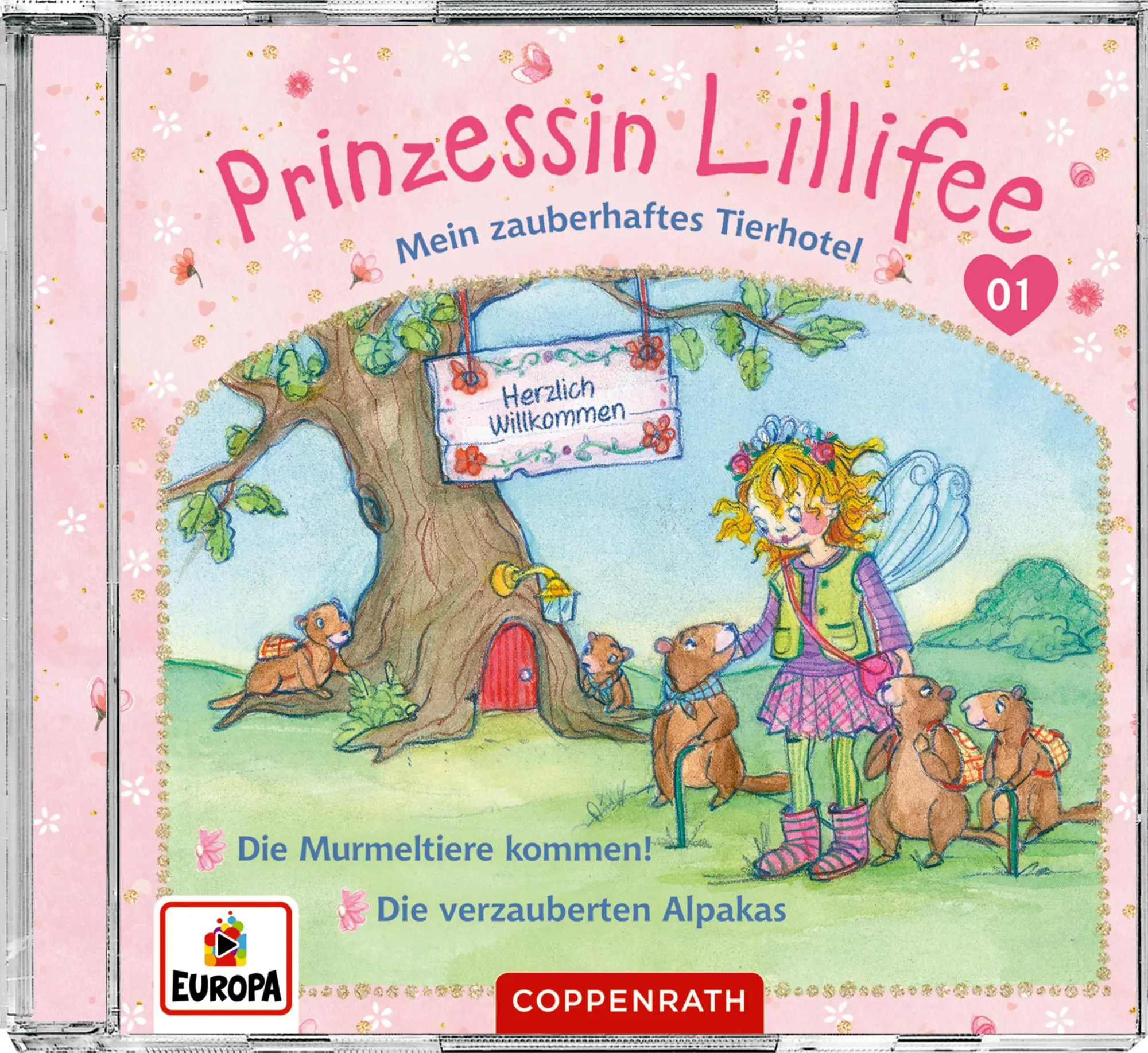 Cover: 4050003954349 | Prinzessin Lillifee - Mein zauberhaftes Tierhotel (CD 1) | Folge 1 + 2