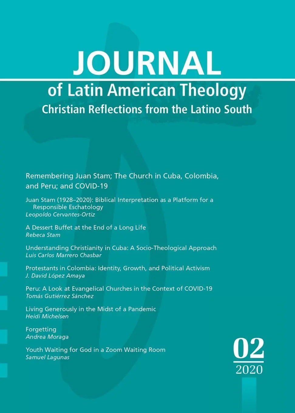 Cover: 9781725294349 | Journal of Latin American Theology, Volume 15, Number 2 | Lindy Scott