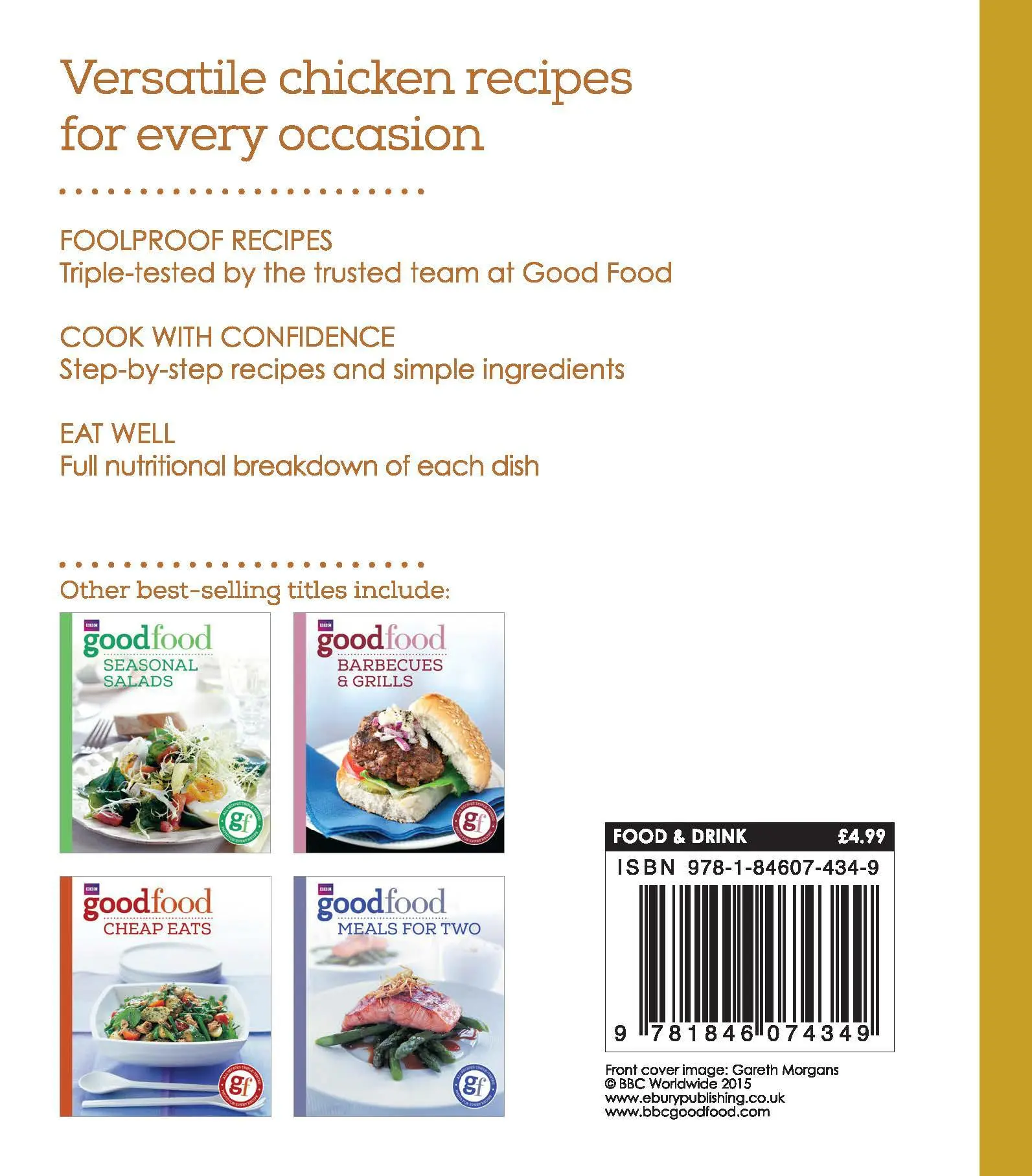 Rückseite: 9781846074349 | 101 Best Ever Chicken Recipes | Tried-And-Tested Recipes | Jeni Wright