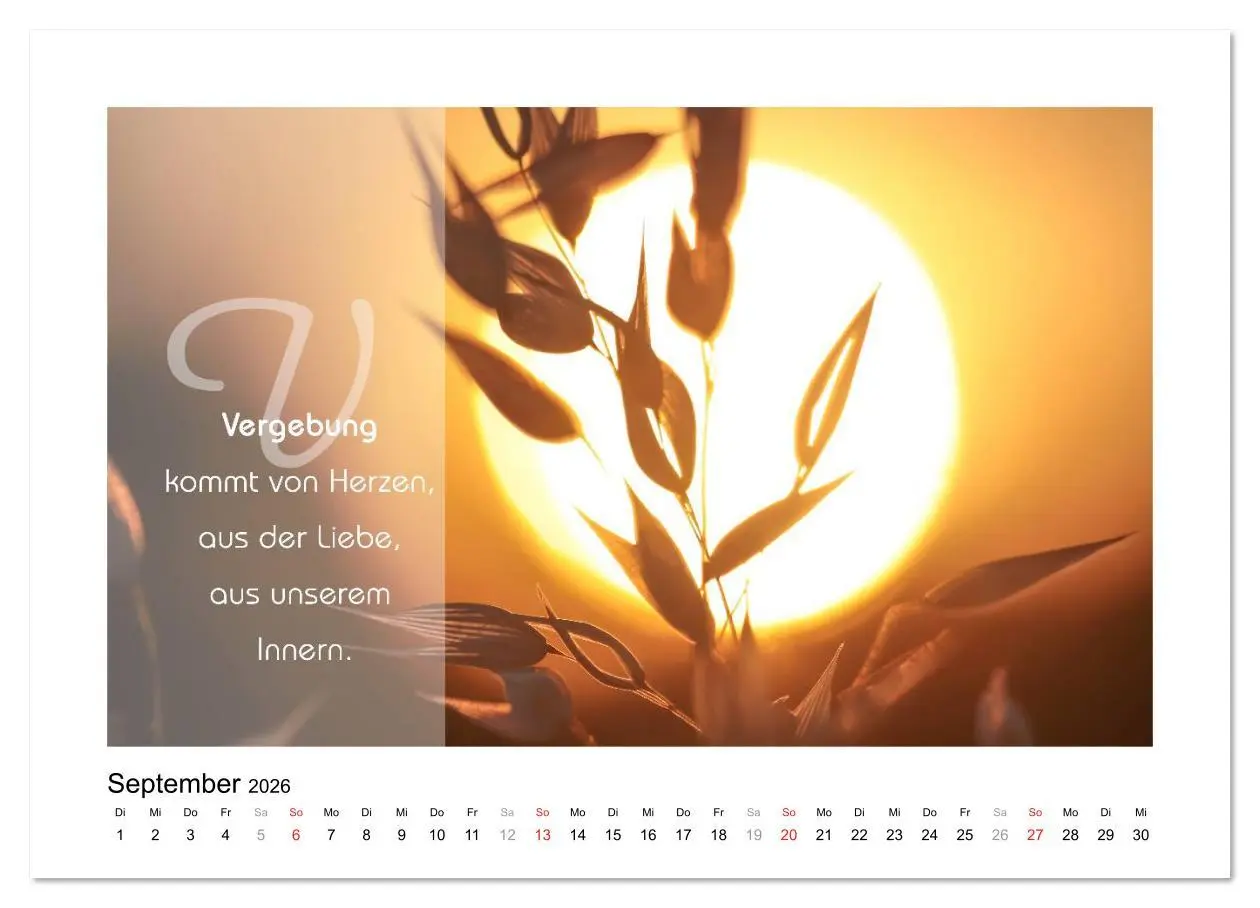 Bild: 9783516104349 | Kraft für Deine Seele (hochwertiger Premium Wandkalender 2026 DIN...