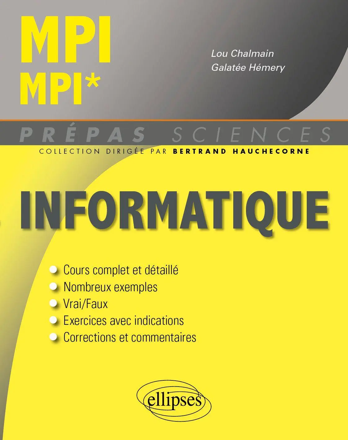 Cover: 9782340114449 | Informatique MPI/MPI* | Lou Chalmain (u. a.) | Taschenbuch | 2026