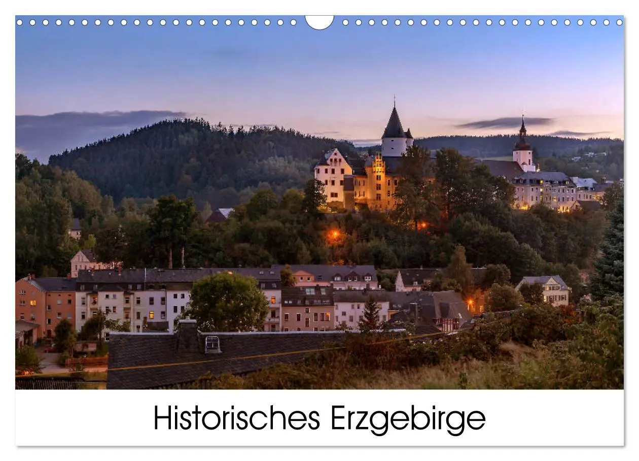 Cover: 9783457864449 | Historisches Erzgebirge (Wandkalender 2026 DIN A3 quer), CALVENDO...