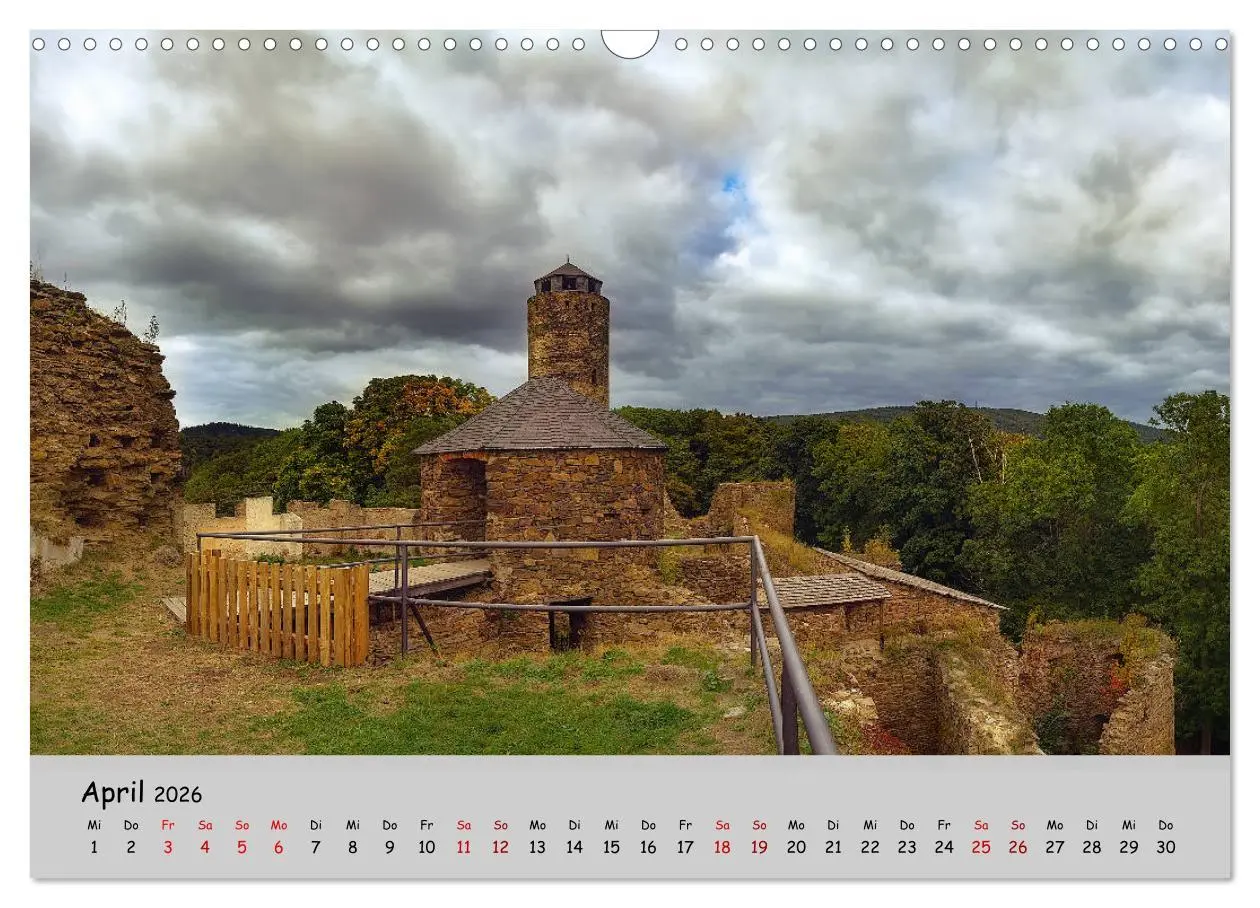 Bild: 9783457864449 | Historisches Erzgebirge (Wandkalender 2026 DIN A3 quer), CALVENDO...