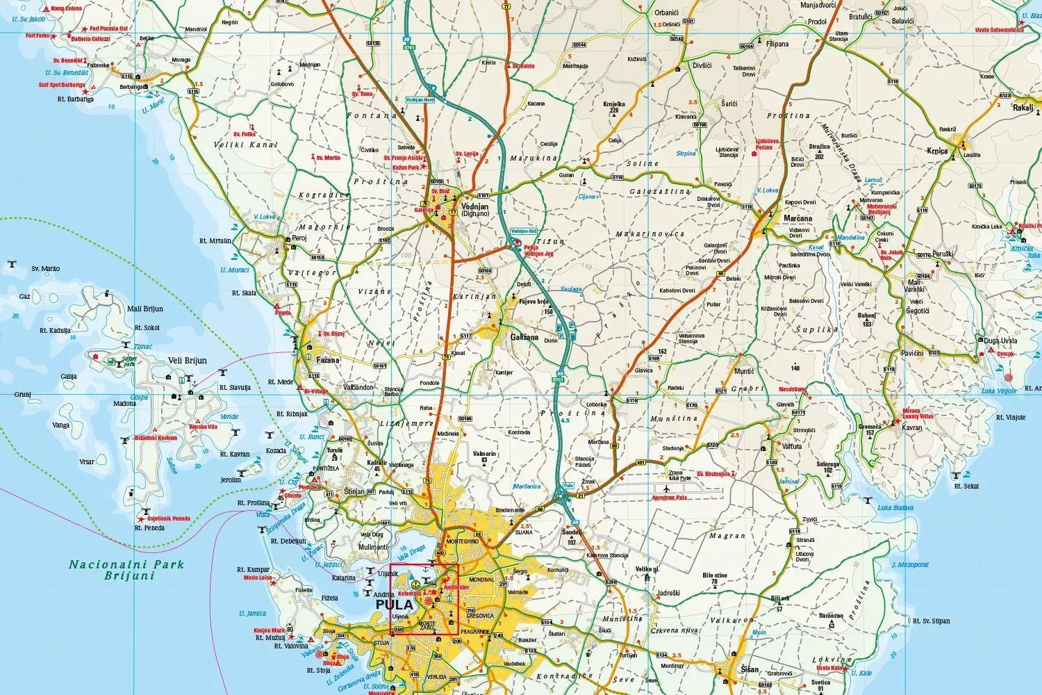 Bild: 9783831774449 | Reise Know-How Landkarte Istrien / Istria (1:70.000) | Rump | 2 S.