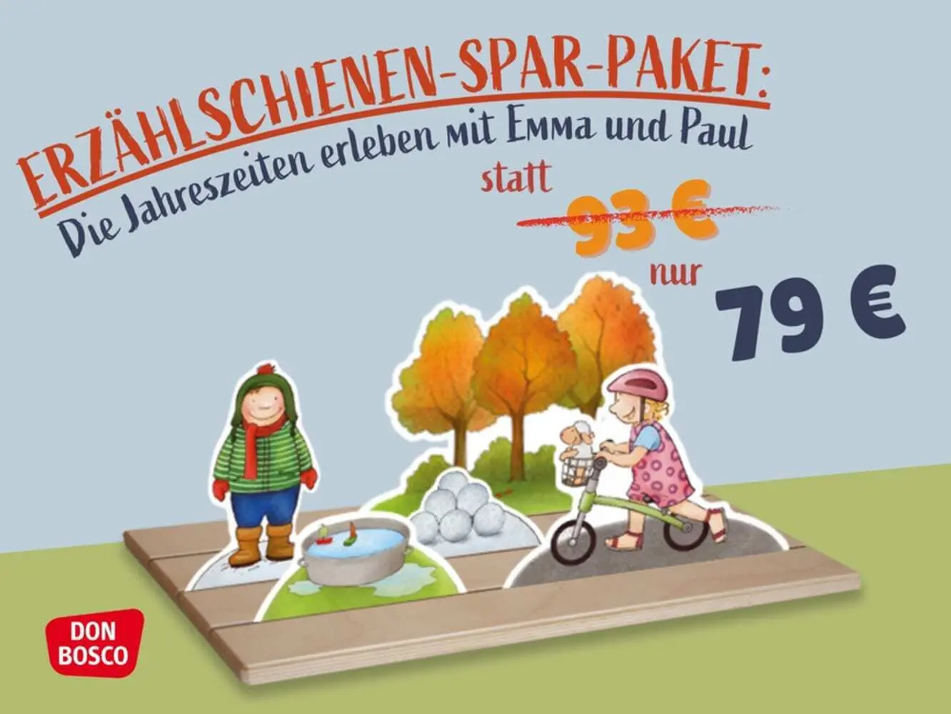 Cover: 4260694924549 | Erzählschienen-Spar-Paket "Emma und Paul" | Monika Lehner | Broschüre
