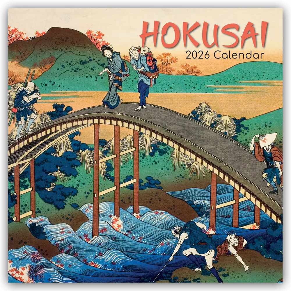 Cover: 9781836224549 | Hokusai 2026 - 16-Monatskalender | The Gifted Stationery Co. Ltd